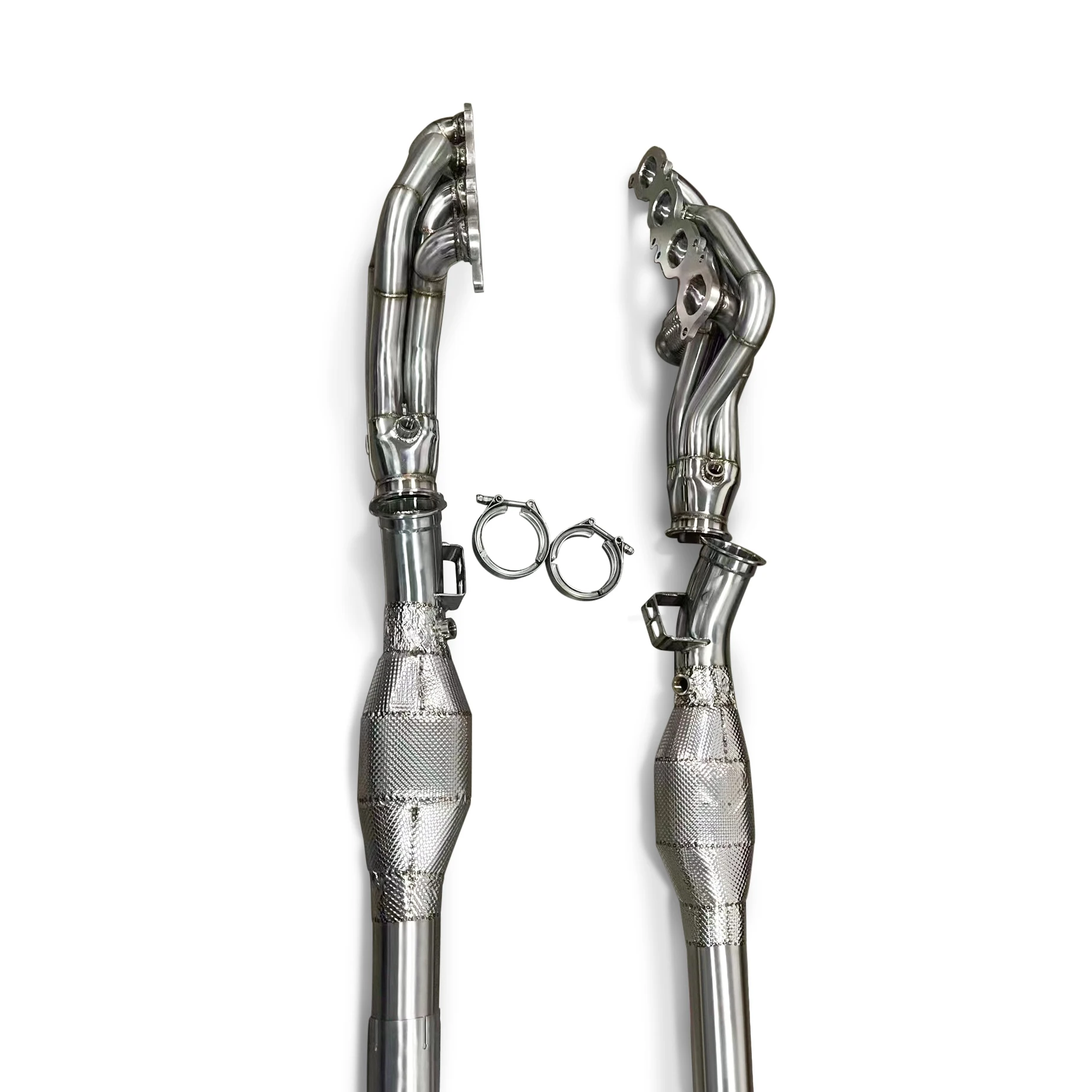 For C63 W204 6.2L 2012-2015 Factory Direct High Performance Exhaust Manifold Header Downpipe