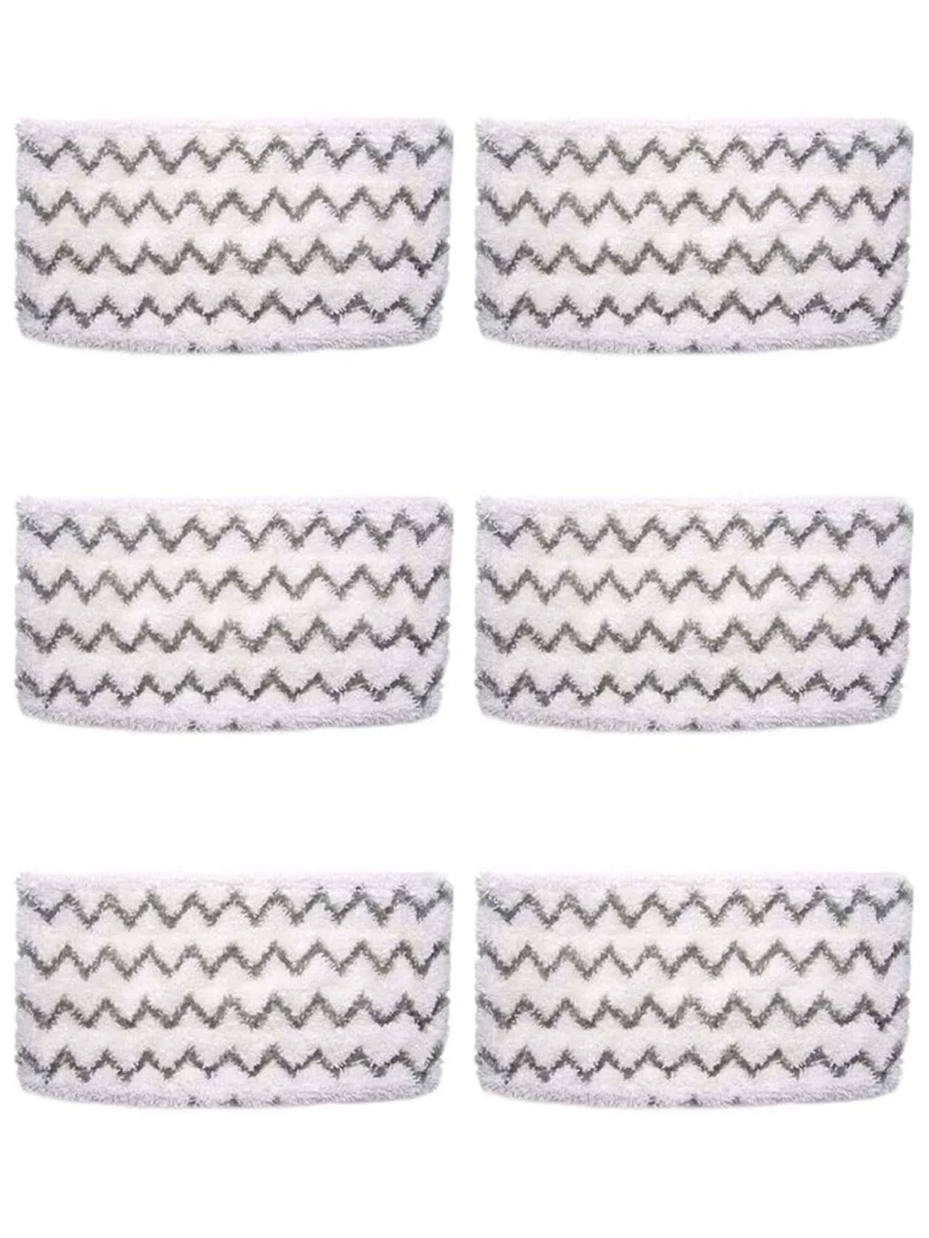 Almofadas de esfregão a vapor de substituição para limpador de piso duro Shark Steam Mop S1000WM S1000 S1000A S1000C Recargas de microfibra