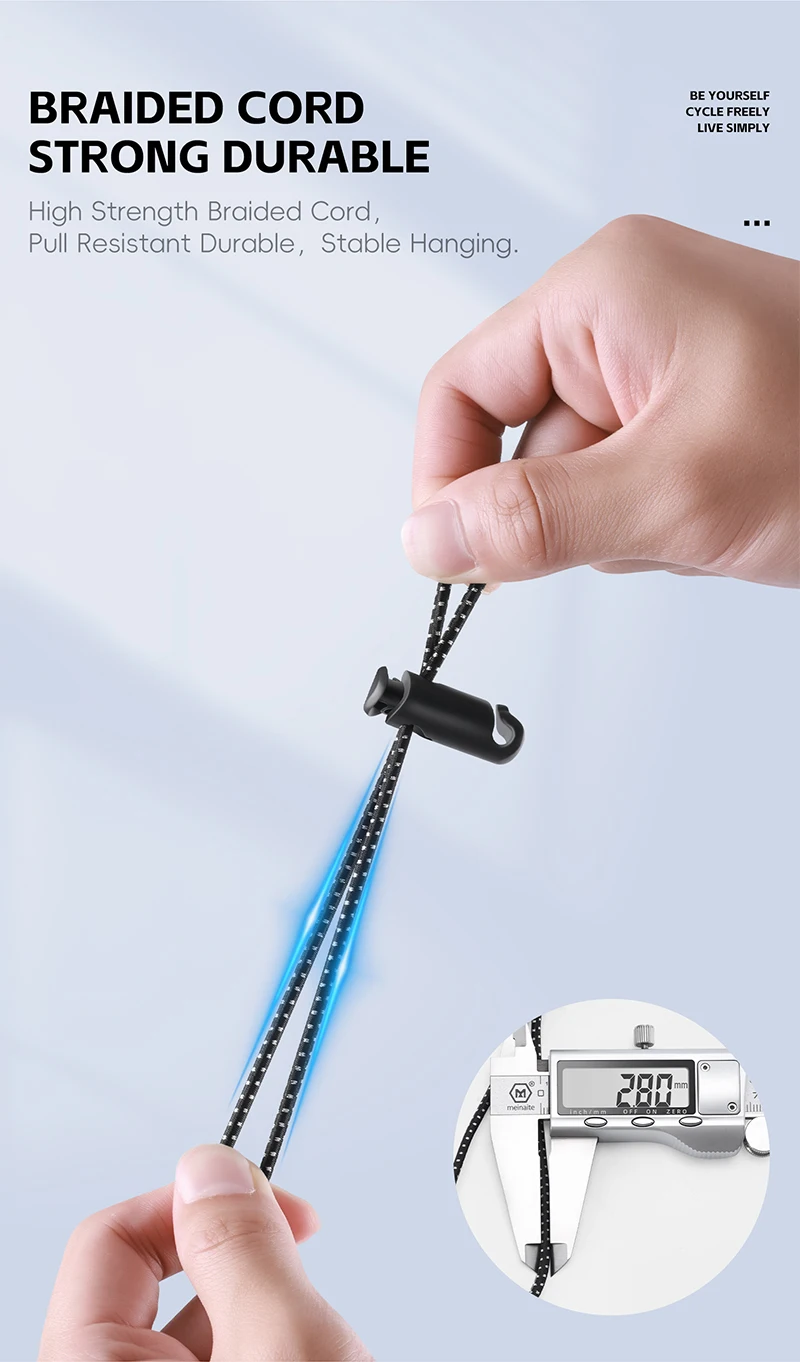 WEST BIKING Mini-Satteltasche, wasserdichte TPU-Fahrradtasche für Fahrrad, zum Aufhängen unter dem Sitz, leichtes Fahrradzubehör – Detail 11