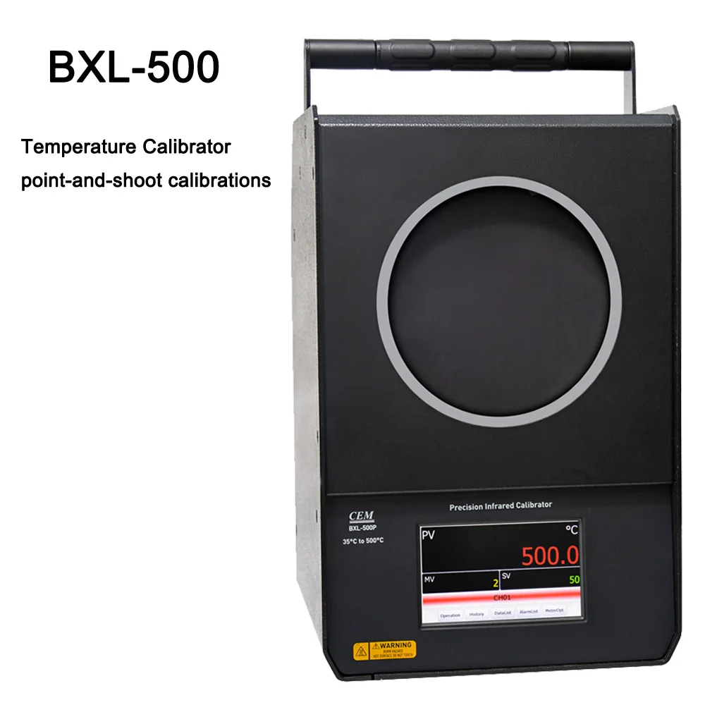 Industrial Precision Infrared Temperature Calibrator, 35°C to 500°C(95 to 932℉), Target Size 6