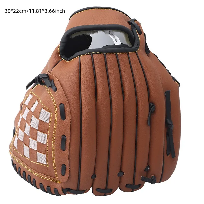 Outdoor Sport Honkbal Handschoen Softbal Oefenapparatuur Maat 9.5/10.5/11.5/12.5 Linkerhand Voor Kinderen/volwassenen Man Vrouw Training