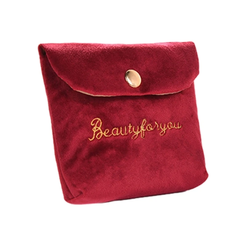 Mini Sanitary Pad Storage Bag for Women, Makeup Bag, Napkin Towel