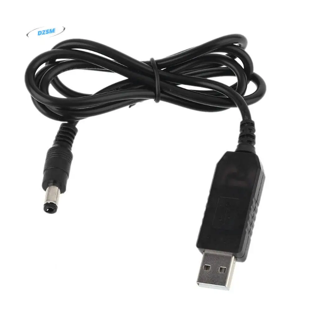 

To DC DC Power Cable Electronics Devices USB Port 5.5*2.1mm Jack Step-up Cord Boost Converter USB Extension Cable Boost Line