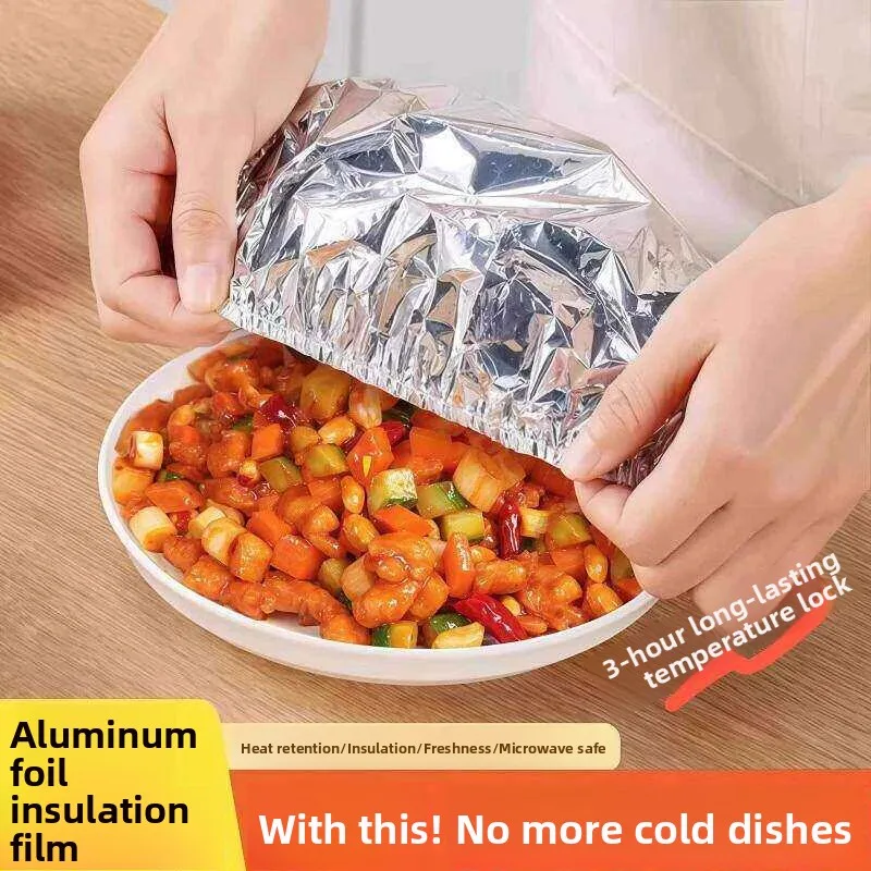 heat-preservation-cup-cover-aluminum-foil-kitchen-table-meal-freshness-preservation-insulation-cover-epe-pearl-cotton-inner-l