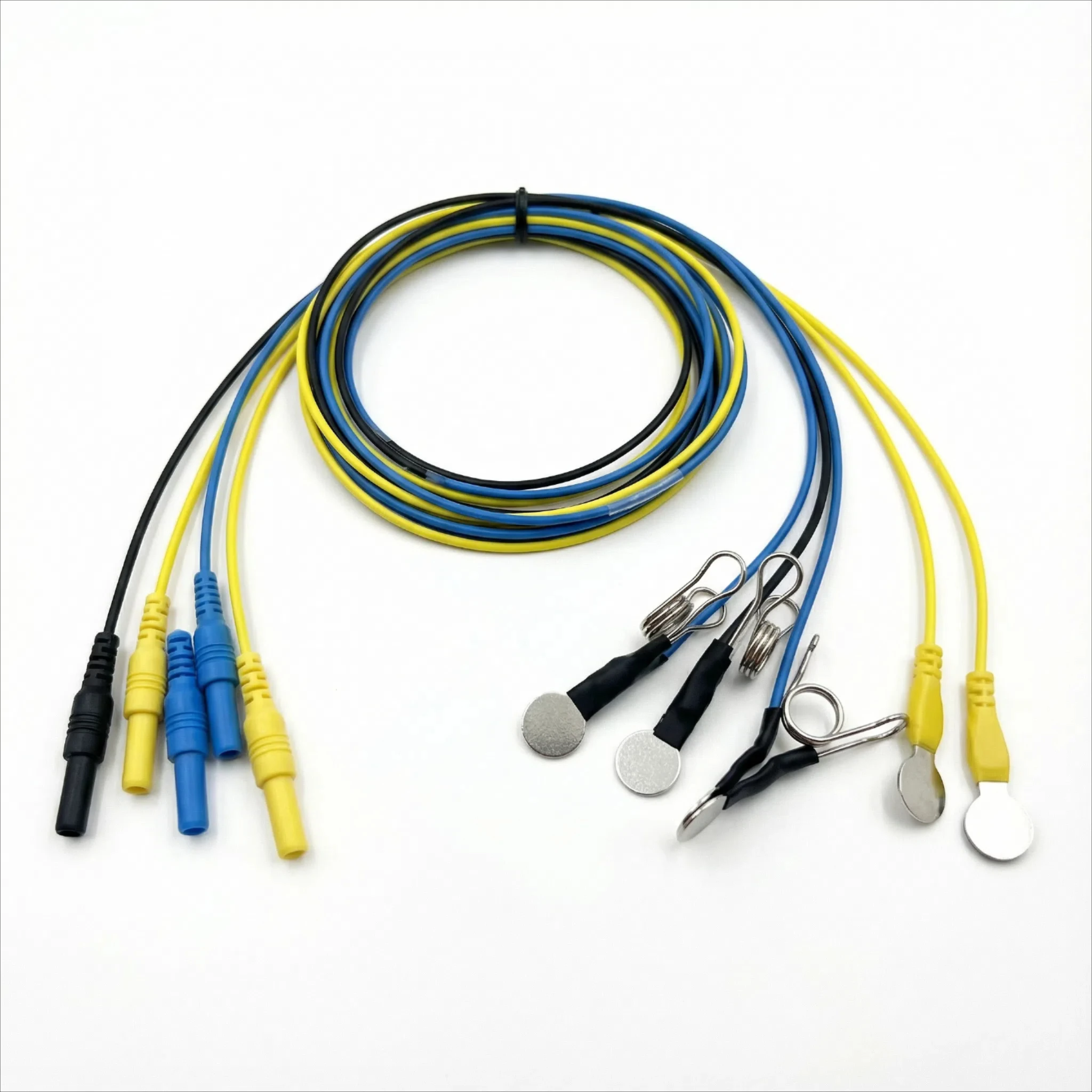 Flexible EEG Signal Cable For Brain Wave Monitoring & Neurofeedback Use