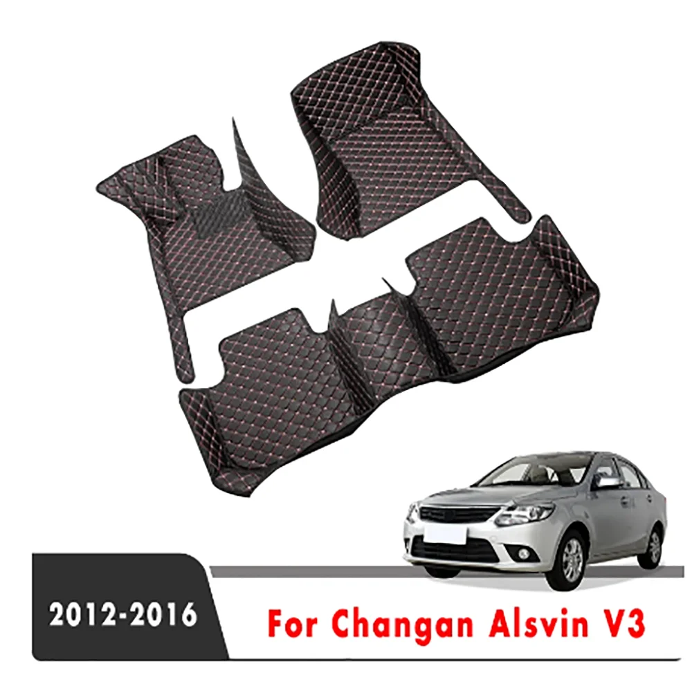 

Аксессуары для автомобилей Changan Alsvin V3 2016 2015 2014 2013 2012, интерьерные детали, подставки, коврики, коврики для автомобиля