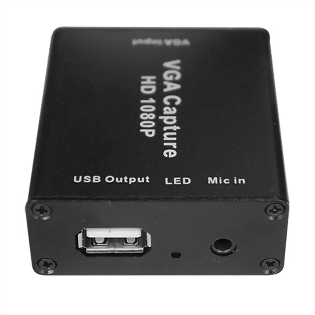 

Новый адаптер-конвертер ABNR VGA в USB с картой захвата аудио- и видеосигнала, карта захвата видеонаблюдения 1080P, без драйверов