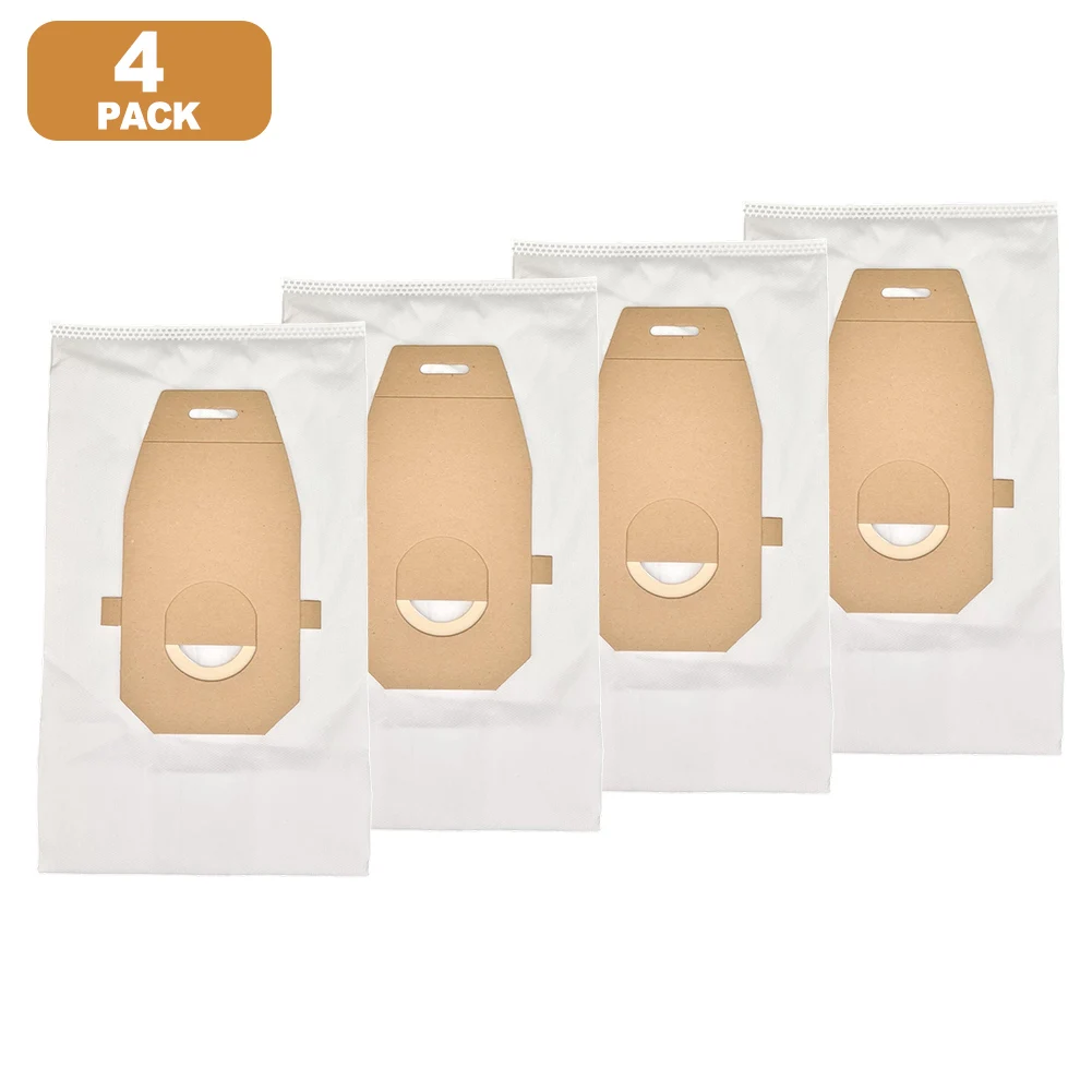 Hepa Filter Bags For Cleaning Household Upright Vacuum Bags Type Q Vacuum Bags 4 10 Pack Options Dust Particle Trap
