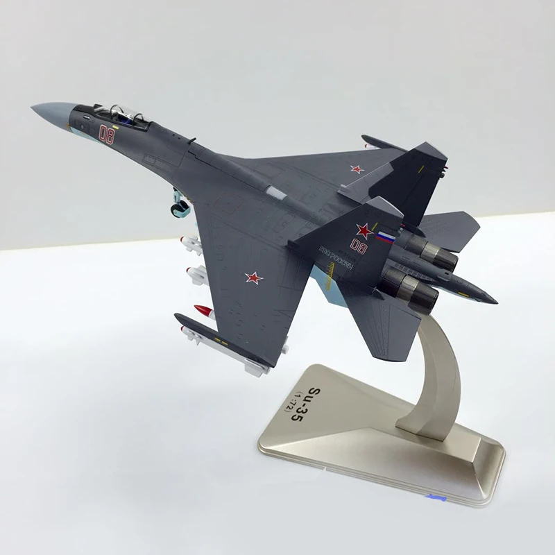 JASON TUTU 1/72 Scale Diecast Alloy Russian Fighter Sukhoi Su-35 Military Air Force SU 35 Aircraft model Airplane Dropshipping