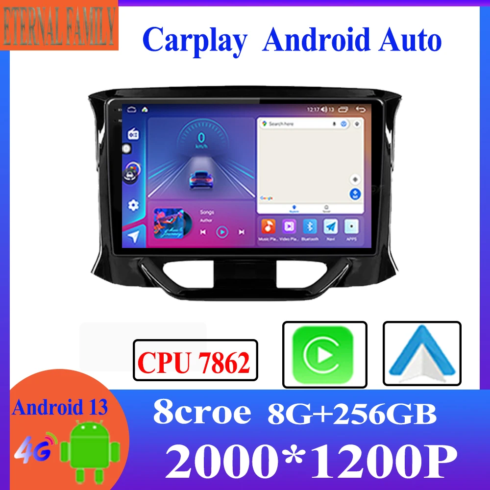 

Car Moniter Screen Android 13 Car Radio For LADA Xray X ray 2015 - 2019 Multimedia Video Player Navigation GPS Android No 2din