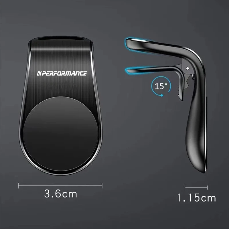 Magnetic Car Phone Holder Metal Stand Accessories For Performance F30 F10 X1 X2 X3 X4 X5 X6 X7 E28 E90 F20 E46 E60 E70 E39 E36