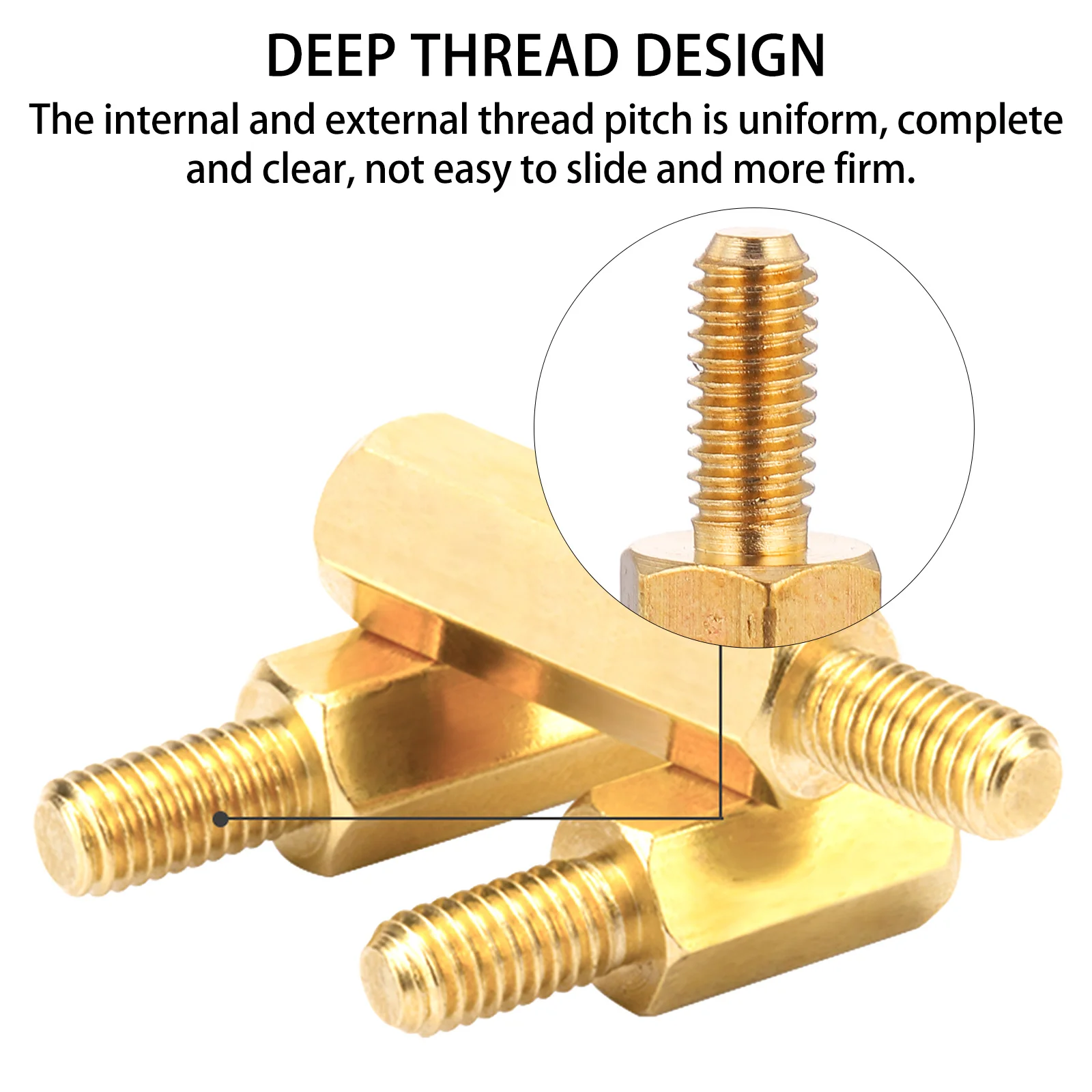

180pcs Brass Copper Hex Column Standoff Screw Nut Assortment Kit Male Female Spacers For Electronics Diy Repair In Resealable