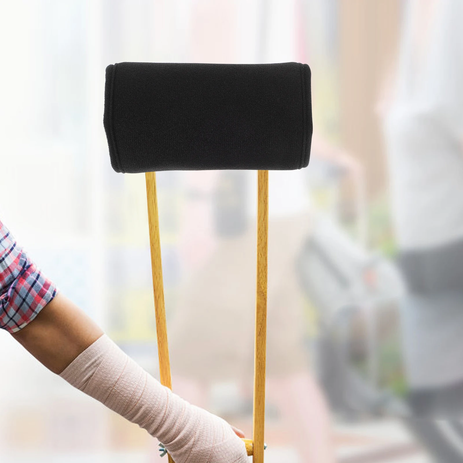 

4Pcs Underarm Crutch Pad -Resistant Replacement Cushion for Most Crutches Non-Slip Handle Grip Cover Comfortable