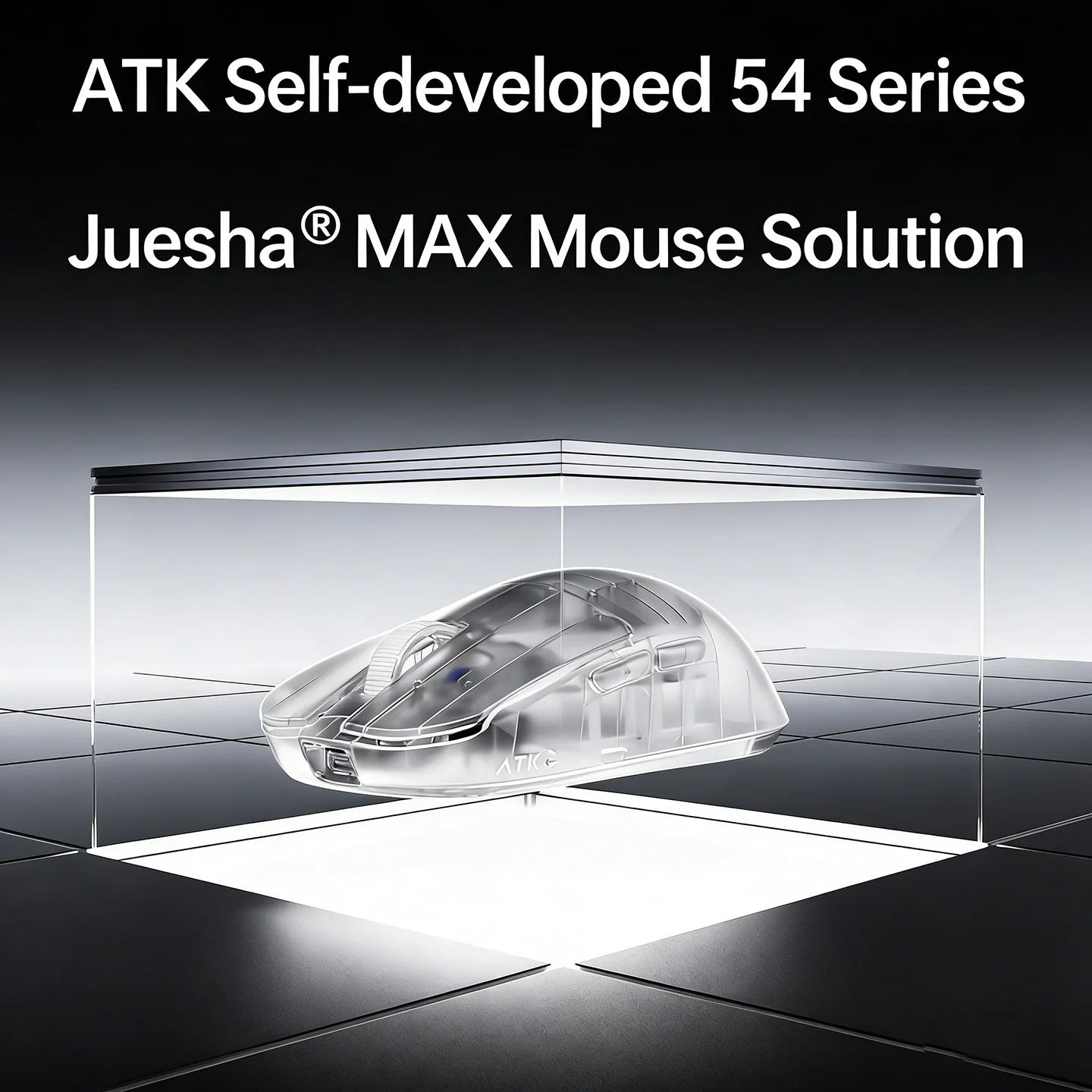 ATK ZERO Wireless Gaming Mouse Dual Mode Nordic Chip 8000Hz 39g Lightweight PAW3950 Ultra Sensor Ergonomic FPS PC Gaming Mice