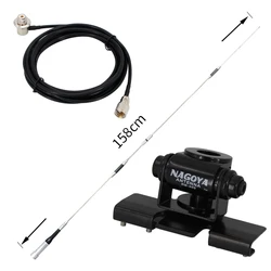 144/430Mhz High dBi DIAMOND Antenna for Car Radio SG7900+Antenna Mount+5 METERS CABLE U/V Dualband SG-7900 Mobile Antenna