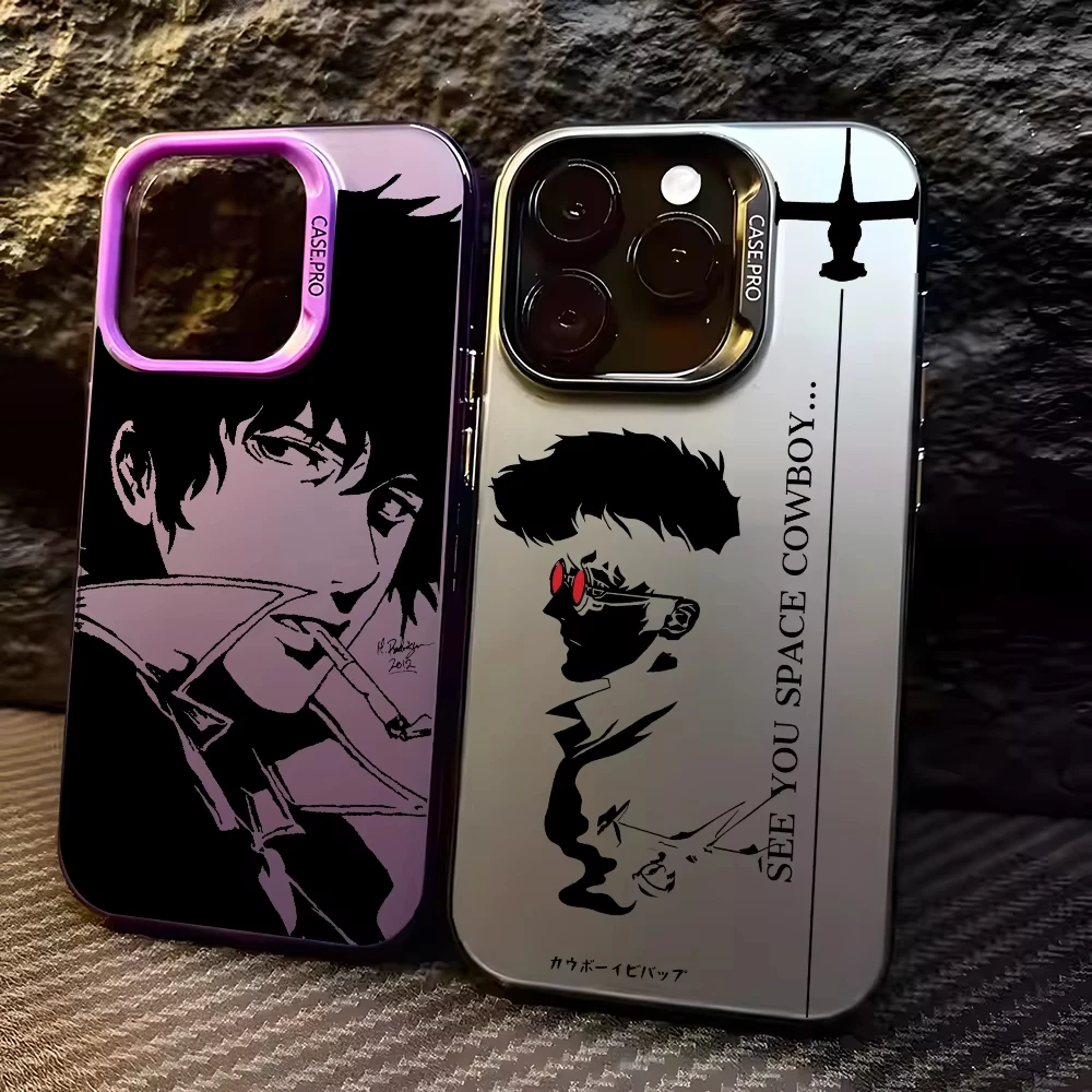 C-Cowboy Anime B-Bebop Phone Case For Samsung Galaxy S25Ultra S24 S23 S22 S21 Plus S20 FE A55 A54 A35 A15 Funda Shockproof Cover