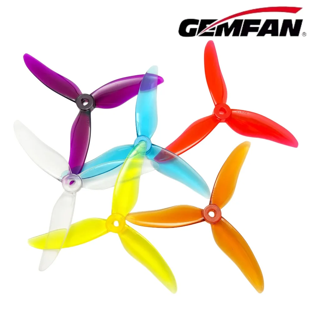 4PCS/2Pairs Gemfan Hurricane 51499 Props 5 Inch 3-Blade CW/CCW PC Propeller for RC Drone FPV Racing 2207 2306 Motor Nazgul5 LAL5