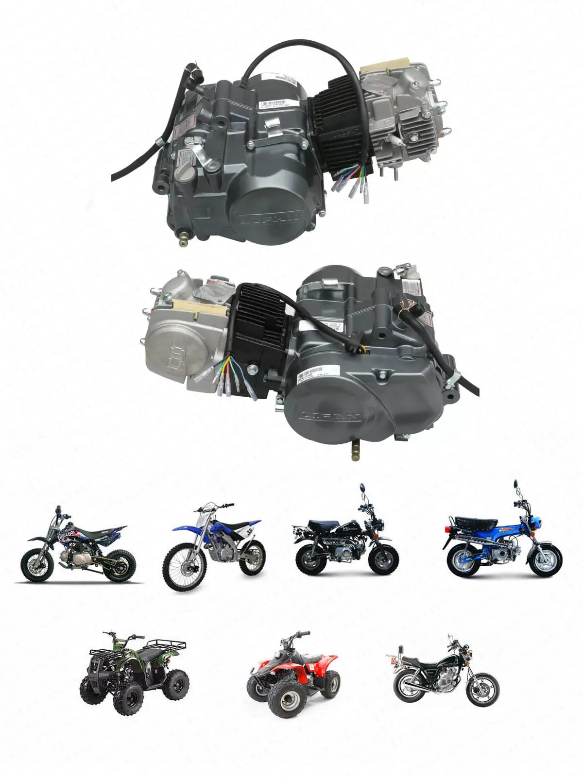 LF150 150CC 56.5MM 15MM Piston Rings Kit   1P56FMJ  Lifan ZongShen Kaya Xmotos Apollo orion Dirt Pit Bikes Parts