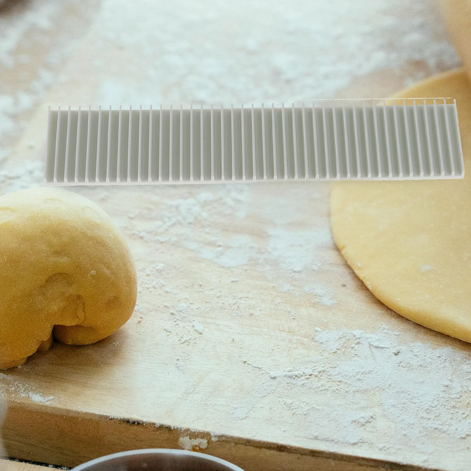 

1Set Baking Dough Thickness Ruler Plastic Measuring Strip for Cookie Fondant Thickness Baking Tool