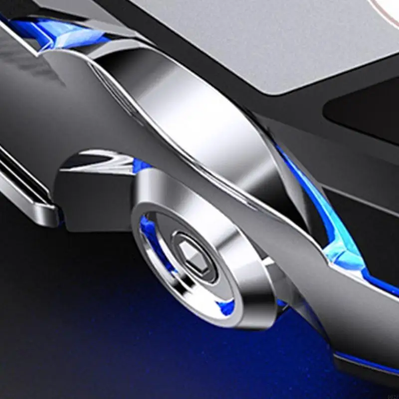 462E الماوس الصامت اللاسلكي القابل لإعادة الشحن ، 2.4 جرام ، 2.4 جرام ، فئران الكمبيوتر اللاسلكية البصرية المحمولة مع مستقبل USB #5