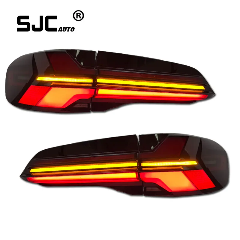 SJC Auto Car Parts Rear Lamps For BMW G05 X5 Taillights 2019-2023 G05 G18 Rear Lamp LED DRL LCI Dynamic Turn Signal Rear Lamps