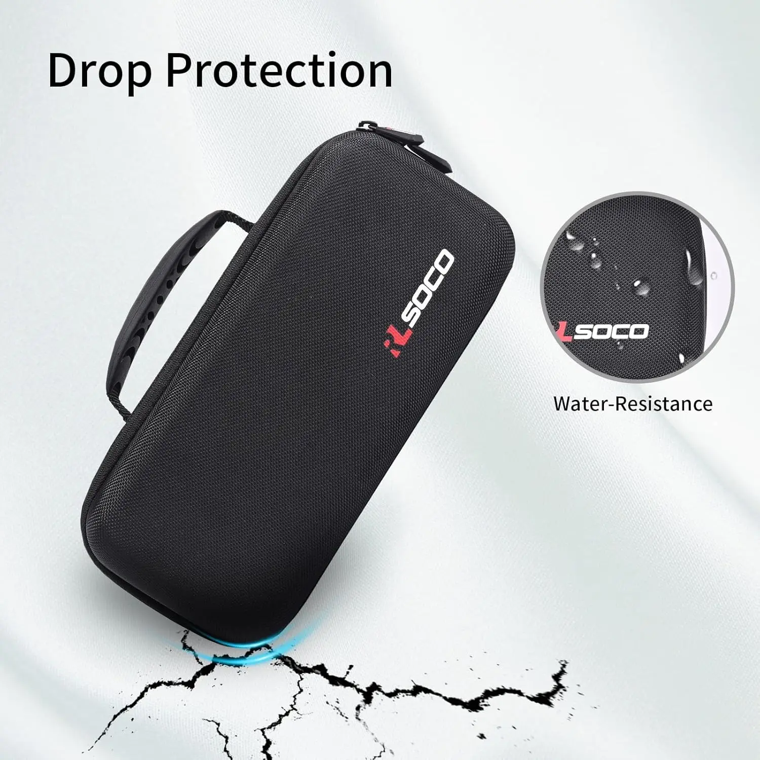Professional Microphone Case Shockproof Hard Protective Shell with Custom Foam for FIFINE USB XLR & Rode PodMic Dynamic Mic