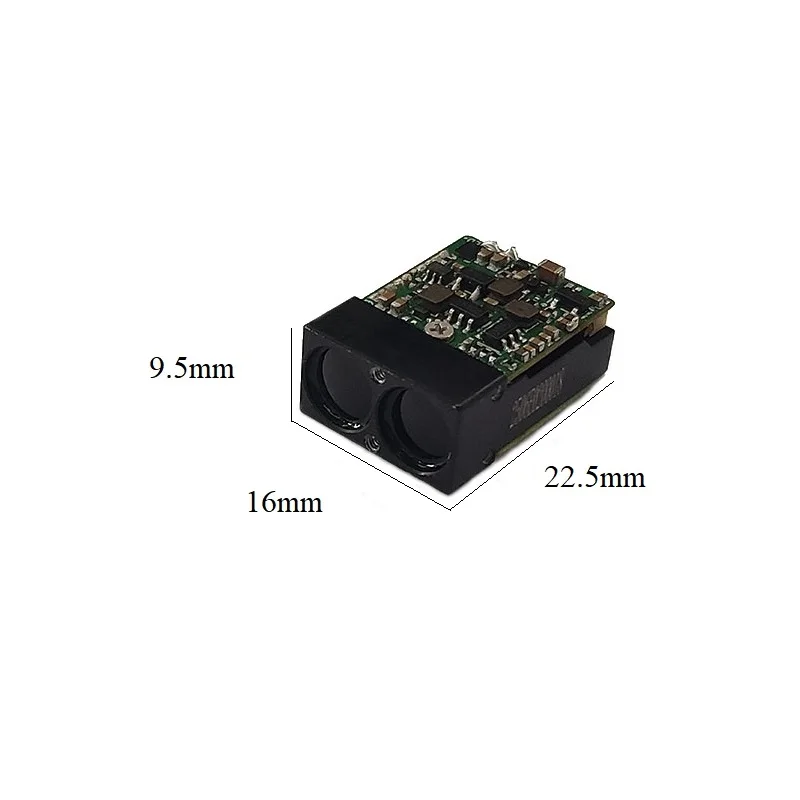Mini UART 1200m UAV Laser Rangefinder Sensor for Build