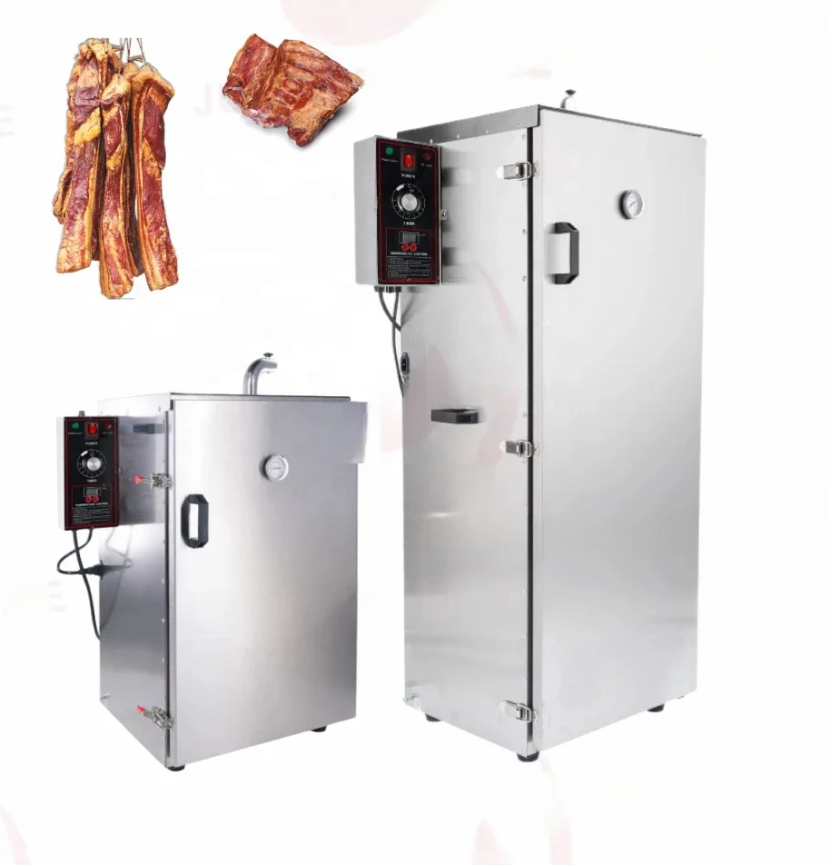 Five Nine Shelves Sausage Chicken Fish Smoking House Food Smoke Oven Electric Meat Smoker