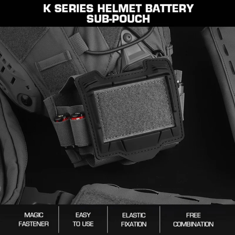 

Аккумулятор для шлема серии K | Сумка противовеса PVS-31 | Чехол для аксессуаров, совместимый с MOLLE