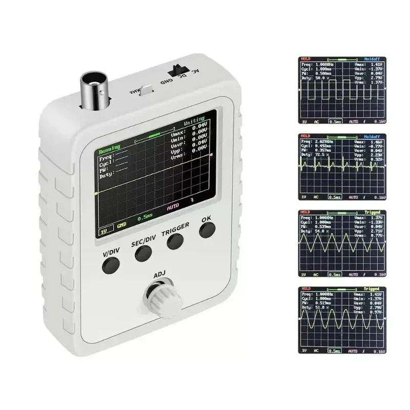 DSO138 DSO150 Digital Oscilloscope DIY Parts Kit, Electronic Teaching Circuit Debugging Experiment Accessories