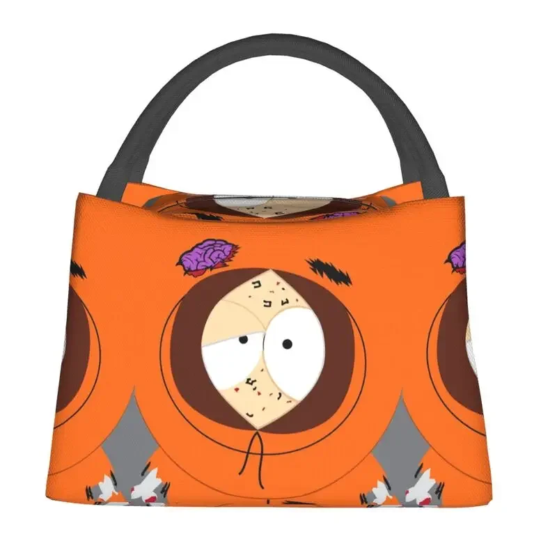 Kenny Face Cartoon Animation Anime SouthPark Thermal Insulated Lunch Bags Resuable Lunch Container Multifunction Meal Food Box