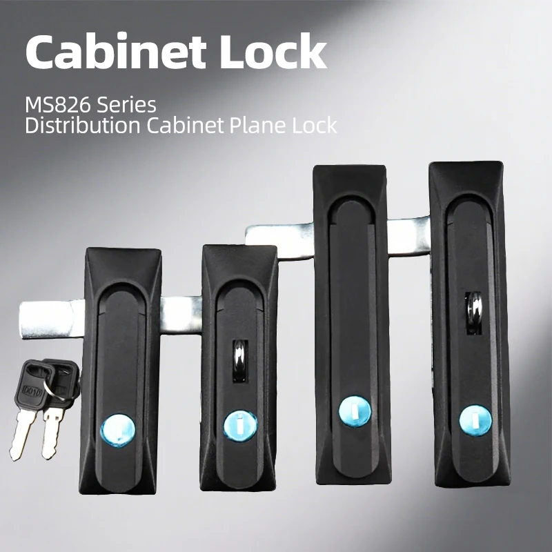 Distribution Cabinet Flat Lock Waterproof And Dustproof Electrical Box Control Door Switch Key MS826 Series