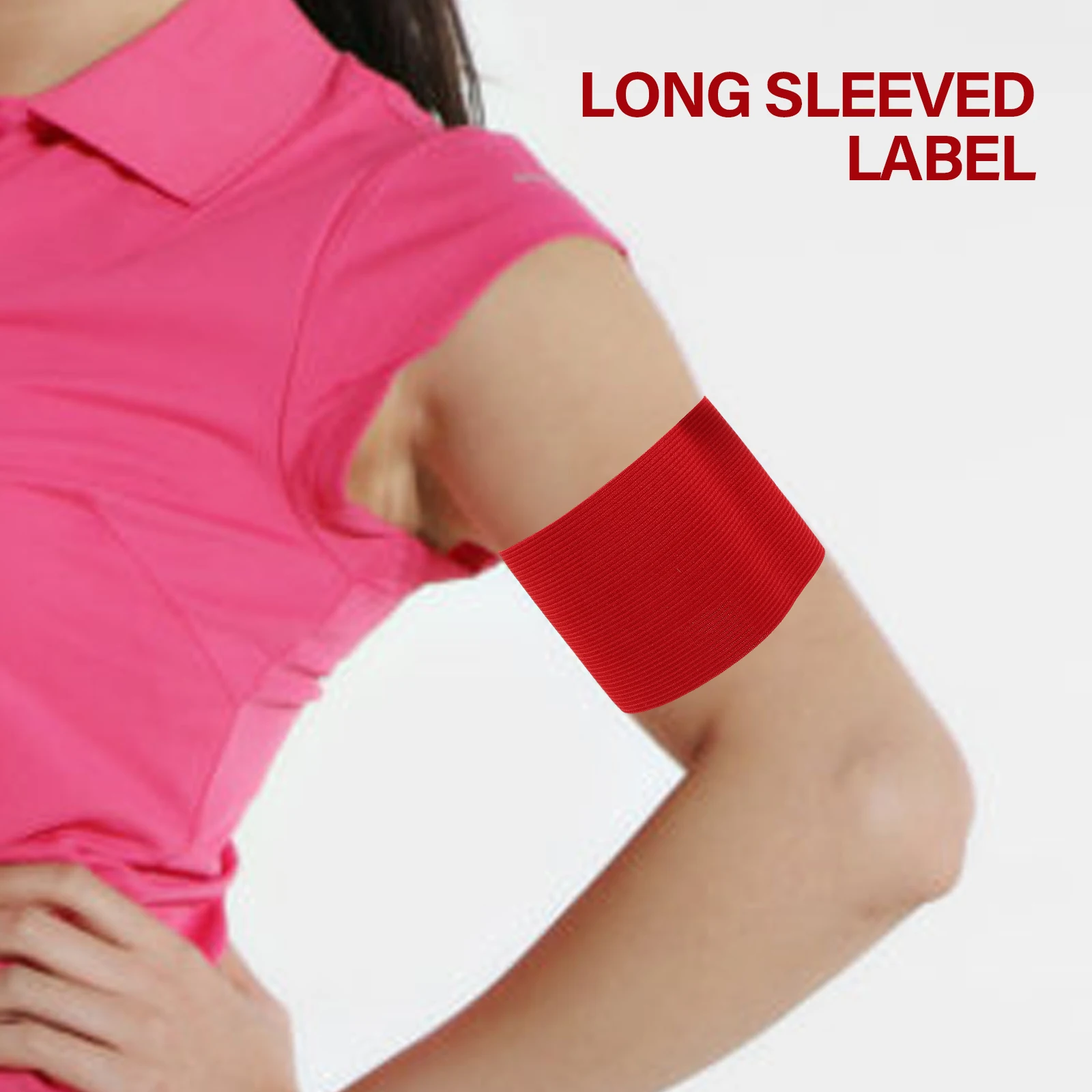 

5pcs Football Captain Armb Non slip Elastic Soccer Match Team Arm for Basketball Sports Bright Color Design