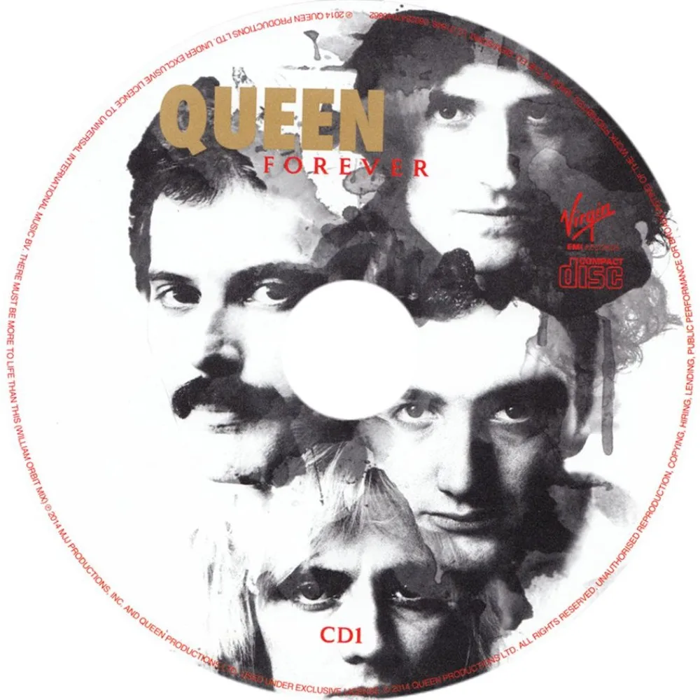 

Альбом Queen на компакт-диске | Queen Forever: Новые треки и хиты | Безупречное Hi-Fi аудио для прослушивания в автомобиле и дома
