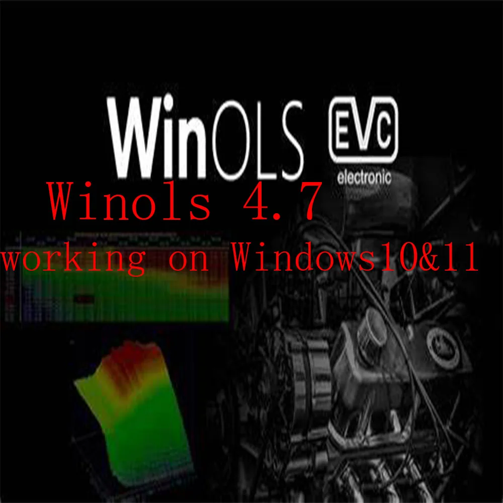 Winols 4.7 Last Version Working on Windows10 Win 11 No Vmware Software Required Multi-language Freeshipping Installation Video