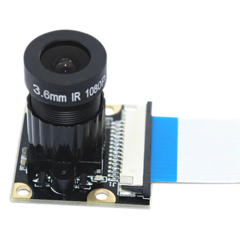 New Camera Module 1080P 5 Million Pixels 1.8 Aperture 75° Wide Angle OV5647 Chip For Raspberry Pi 2/4/3B+