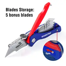 Foldable Pipe and Cable Cutter with 5 Blades #5