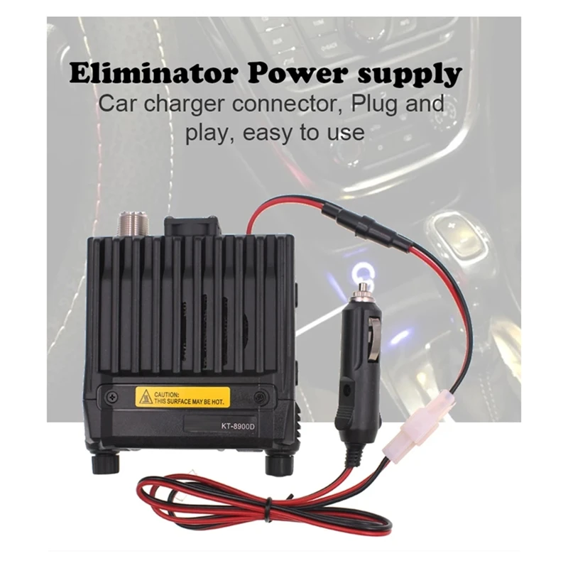 Верхняя модель, 25 Вт, двухдиапазонный четырехъядерный дисплей 136-174And400-480Mhz, большой ЖК-дисплей, мобильное радио KT8900D