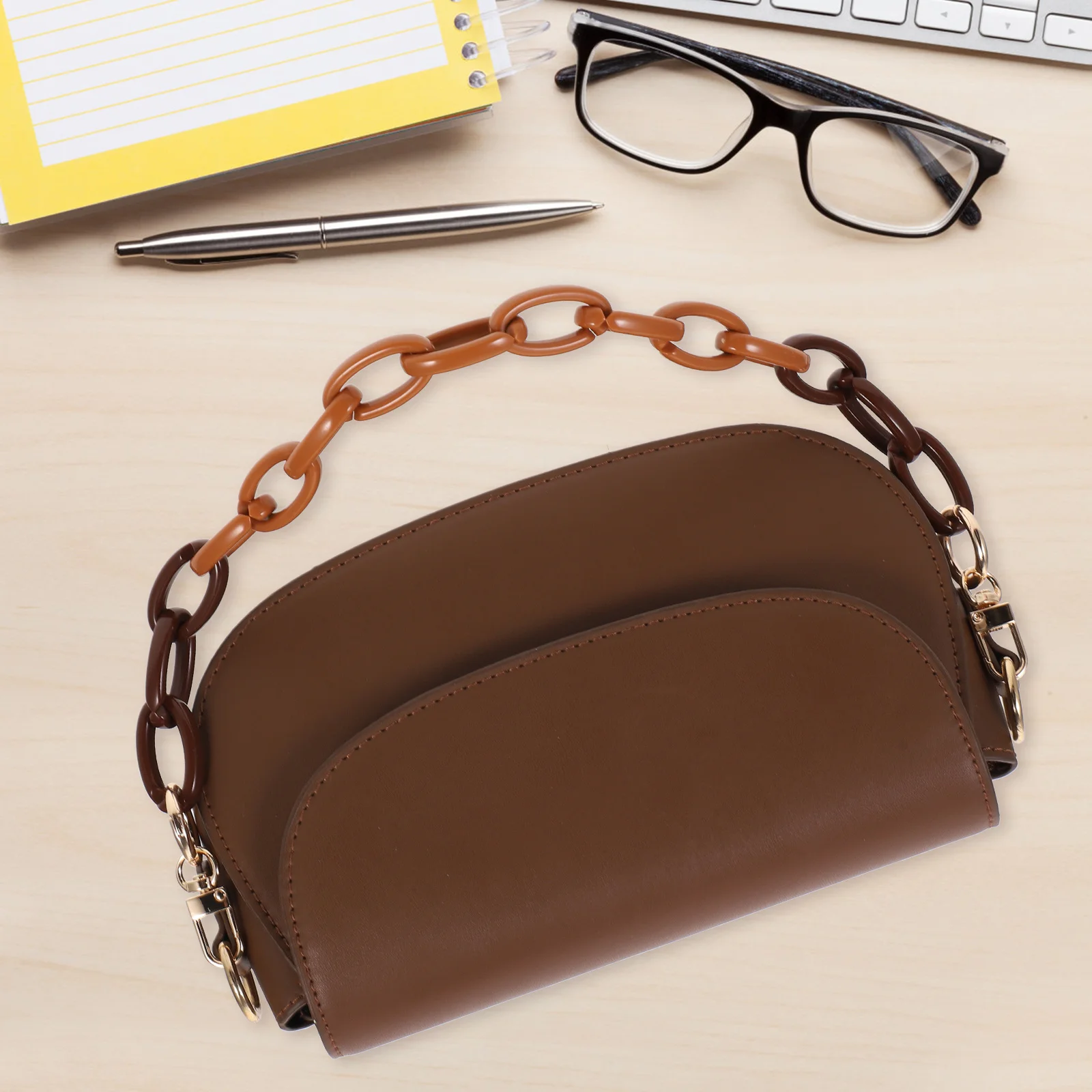 Dikke charme acryl handtas riem vervanging diy portemonnee portemonnee riem handvat draagtas riemen tas ketting accessoire