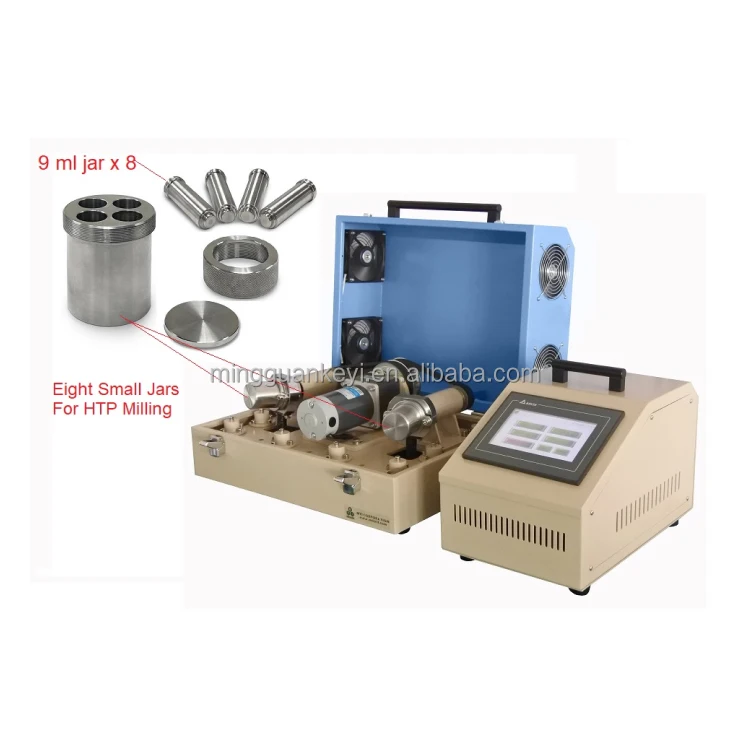 

Dual Shaft Programmable Rotary & Shaker Ball Mill with 4 Jars MSK-SFM-3-II for Lab Drying Equipment