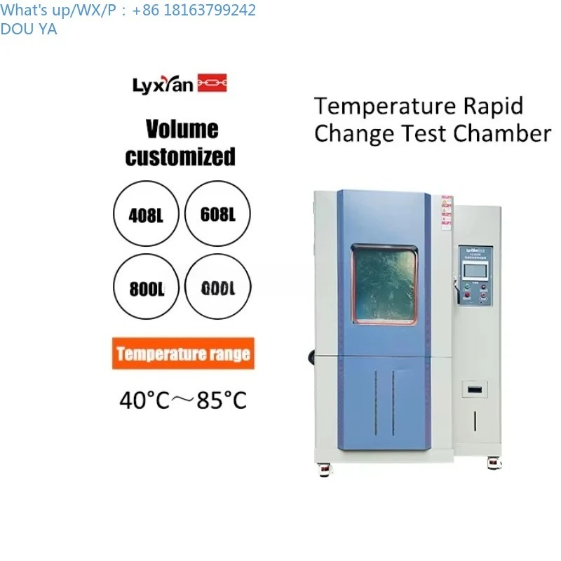 Fast Temperature and Humidity Change Test Chamber for Electronics Packaging Rapid Climate Testing Equipment