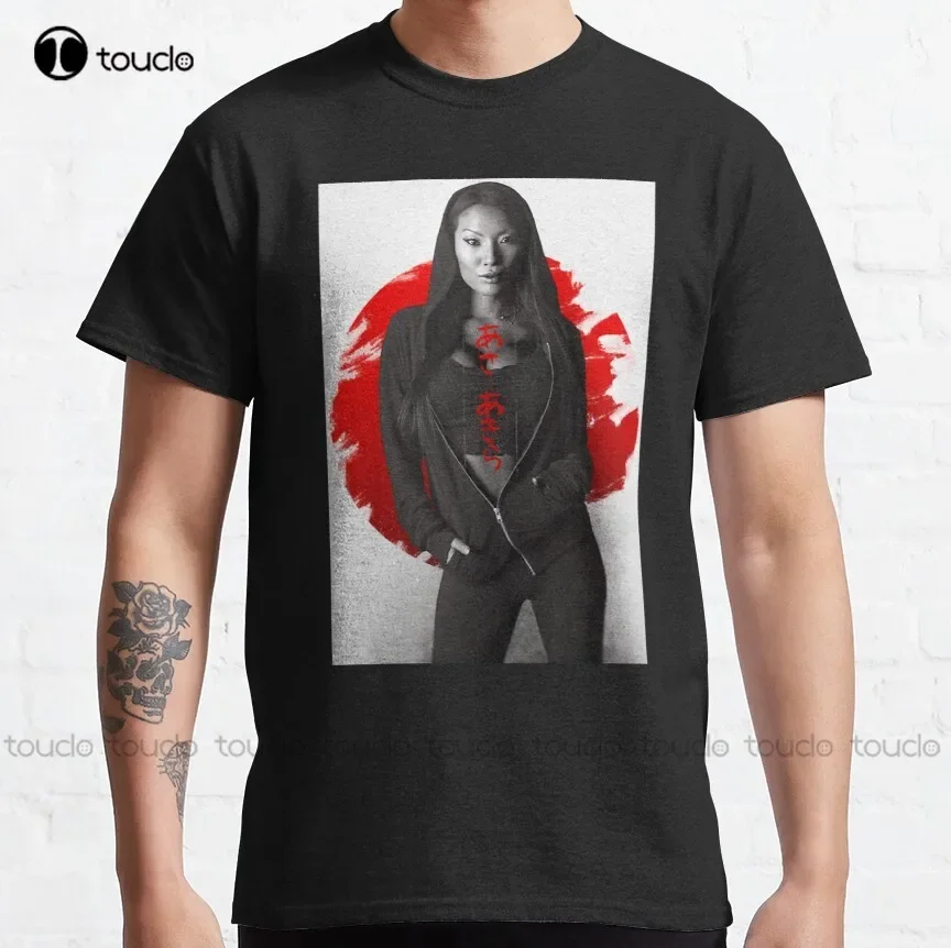 Asa Akira (あさ あきら) Asian Goddess Mia Khalifa, Porn, Sexy, Pornstar Classic T-Shirt Hip Hop Shirts For Men Xs-5Xl Plus Size Retro