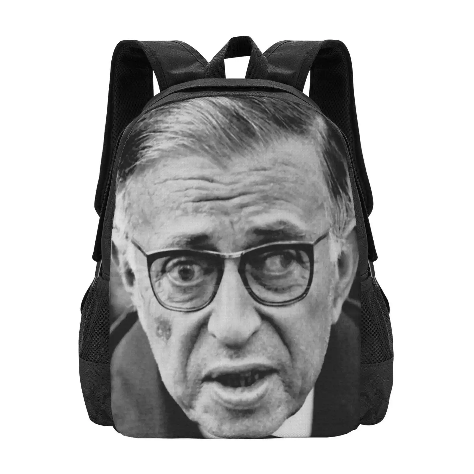 Jean-Paul Sartre Hot Sale Rucksack Mode taschen Jean Paul Aymard Existenz ialismus Existentialist Französisch Frankreich Philosoph