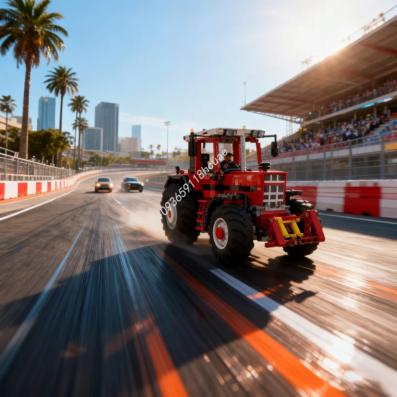 1106 قطعة MOC جرار دولي نموذج فني اللبنات العمارة تجميع اللعب الإبداعية الطوب هدايا عيد الميلاد للأطفال #1