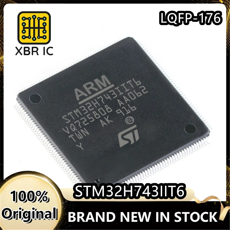 

(1/10 piece) STM32H743IIT6 LQFP-176 ARM Cortex-M7 32-bit microcontroller-MCU New original authentic spot fast delivery