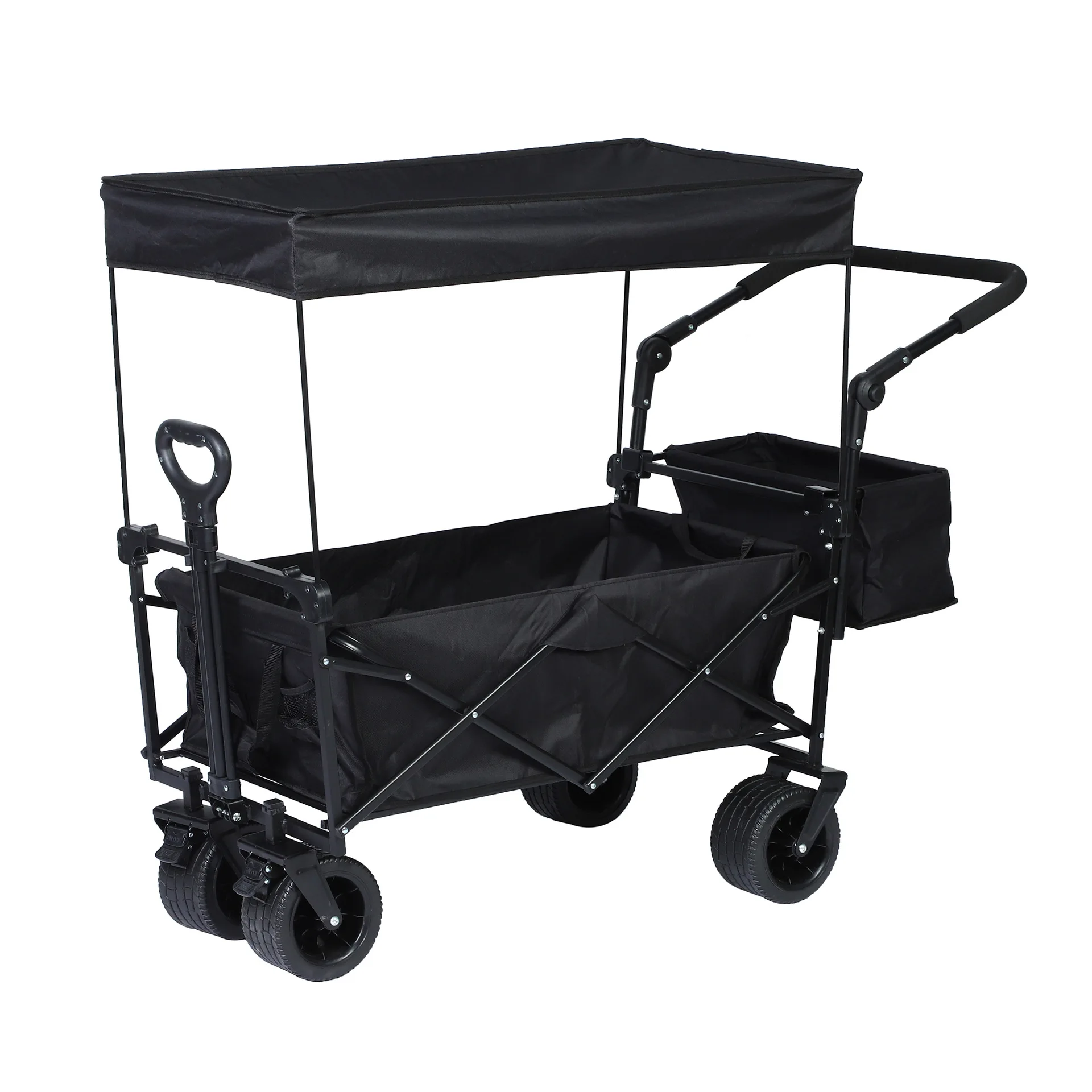Premium Heavy Duty Portable Foldable Utility Folding Outdoor Camping Wagon Cart
