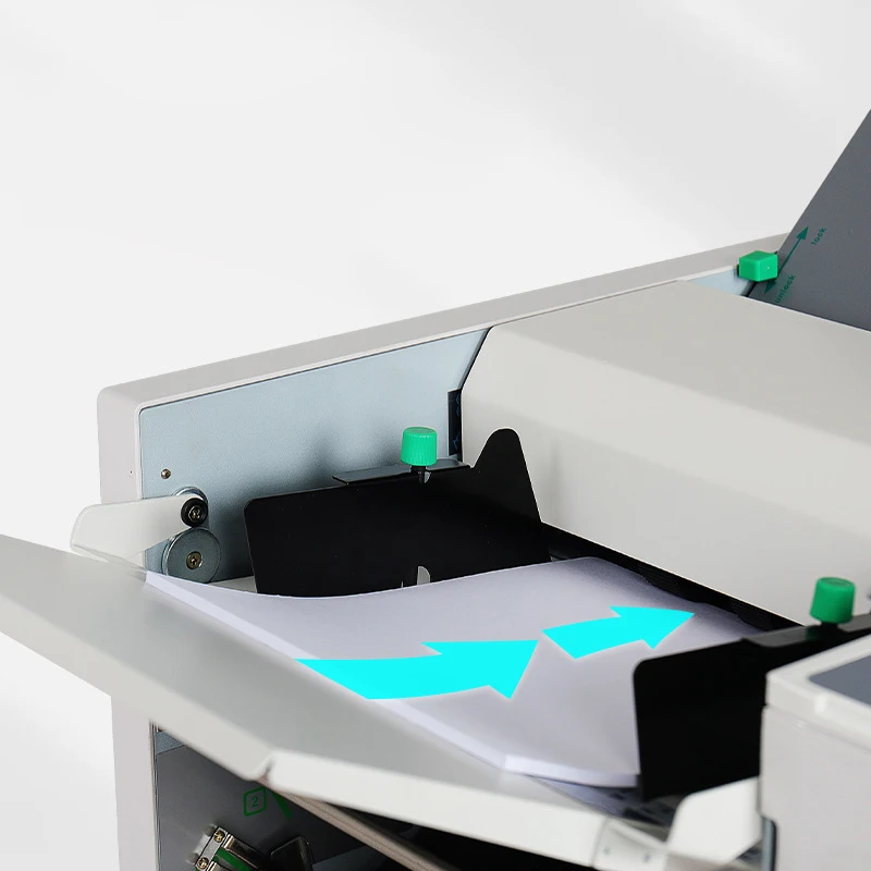 297 Semi-Automatic Folder with Variable Speed for Copy Paper & Cardstock High-Speed Manual Creasing & Folding Machine