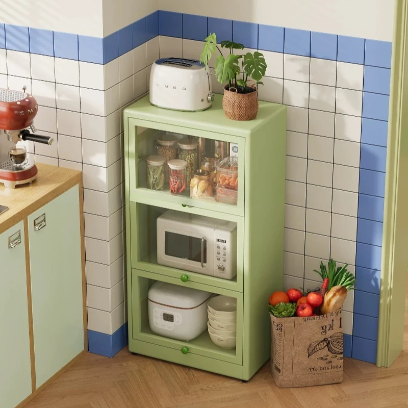 Metal Glass Rack Fruits Shelf Pantry Cutlery Tea Bags Fruits Holder Vegetable Soda Can Prateleira De Parede Kitchen Accessory