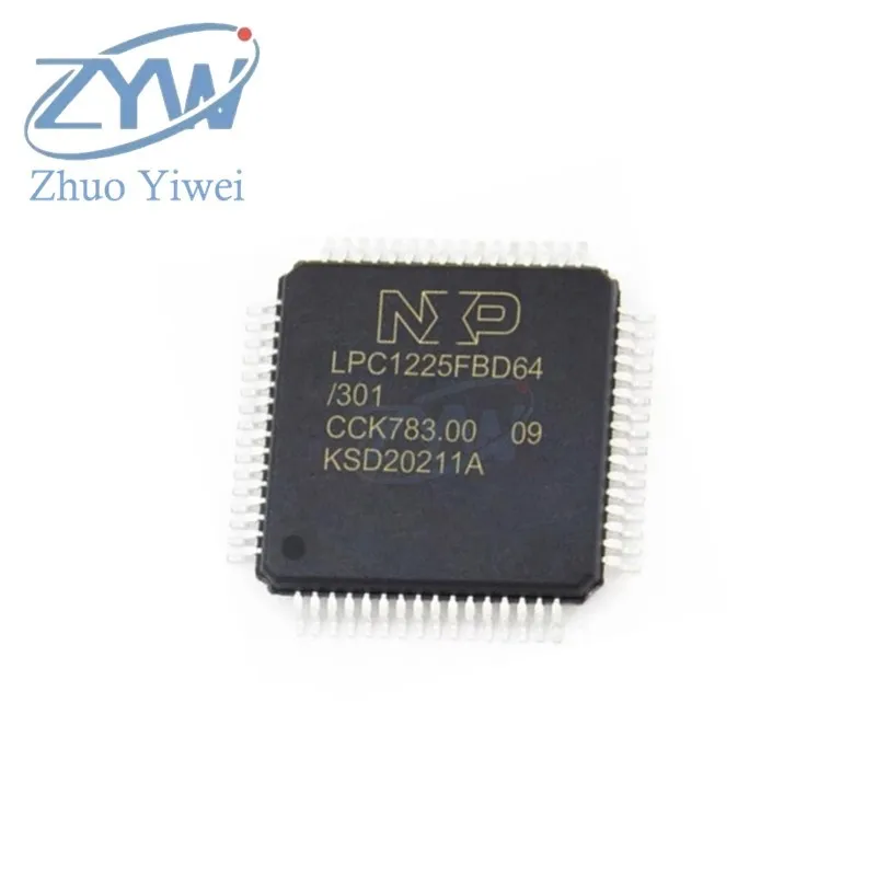 LPC1225FBD64/301 LQFP-64 LPC1225 LPC1225FBD ARM 32-bit Microcontroller 64KB 45MHz CORTEX-M0 patch New original