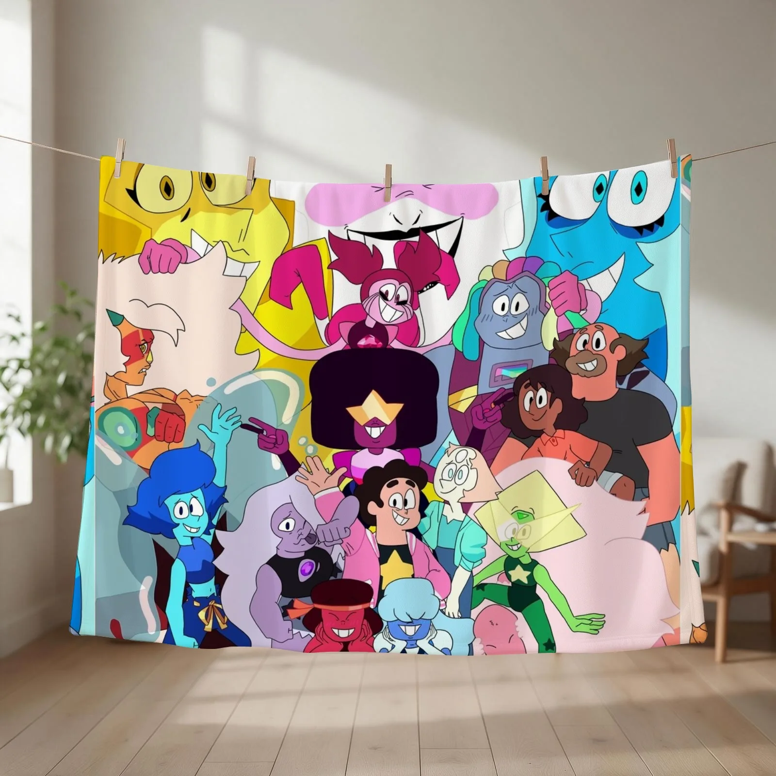 goodbye Steven Universe Throw Blanket couch cozy soft plush fuzzy picnic outdoor blanket